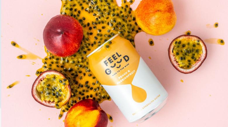 FEEL GOOD DRINKS sparkling water is helping the world feel better one sip at a time