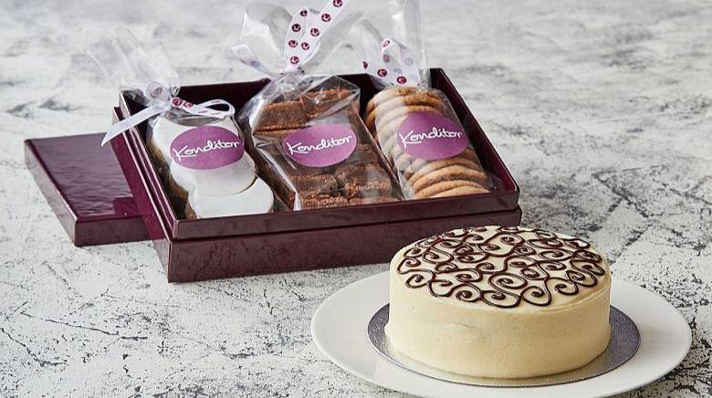 Konditor delivers handmade brownies, biscuits and personalized cakes to your door Konditor delivers handmade brownies, biscuits and personalized cakes to your door